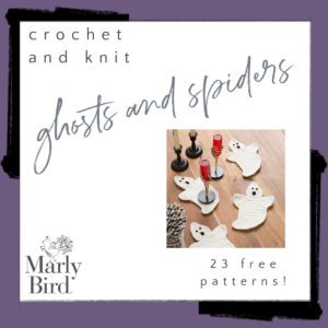 23 Free Ghosts and Spiders Knit and Crochet Patterns