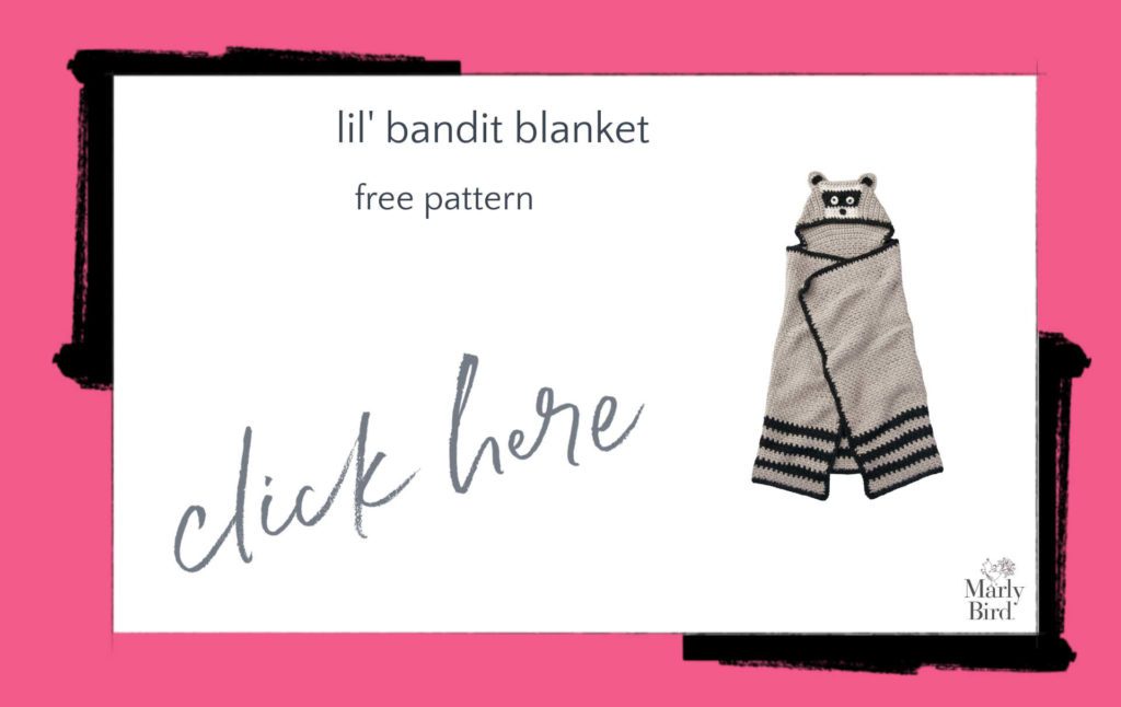 Lil' Bandit Blanket Free Crochet Pattern