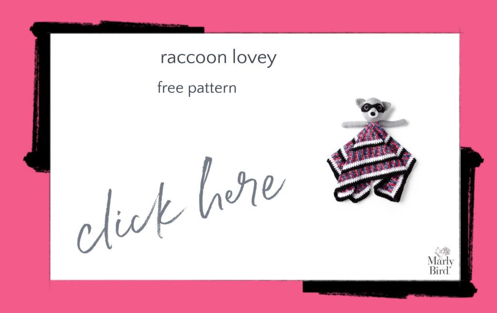 Raccoon Lovey Free Crochet Pattern