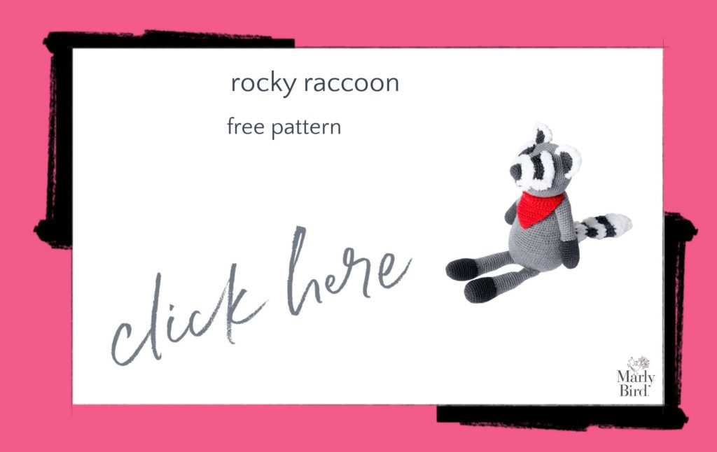 Rocky Raccoon Free Crochet Pattern