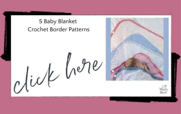 5 Baby Blanket Crochet Border Patterns
