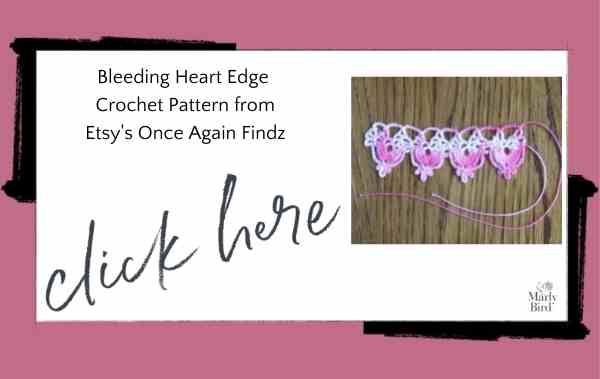 Bleeding Heart Edge Crochet Pattern from Once Again Findz