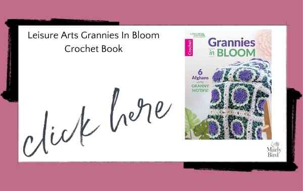 Leisure Arts Grannies In Bloom Crochet Book