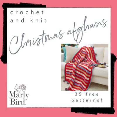35 Free Knit and Crochet Christmas Afghans