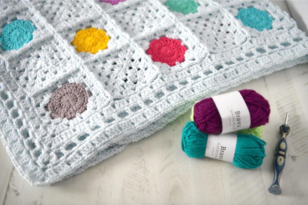 join as you go crochet blanket
