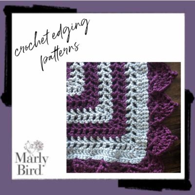 Crochet Edgings Patterns: Borders, Trims, and Books of Edging Designs