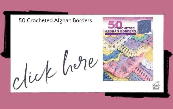 crocheted afghan borders book