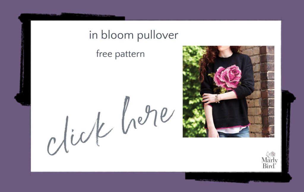In Bloom Pullover Free Knitting Pattern