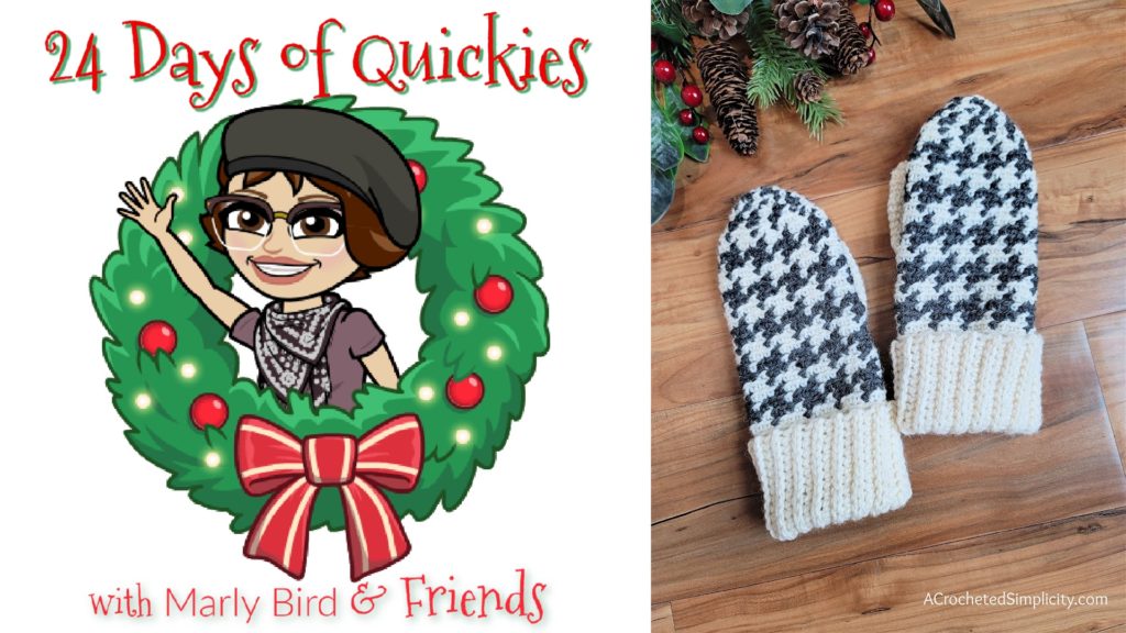 Crochet mittens are among the best crochet gift ideas for Christmas