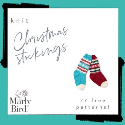 27 Free Knit Christmas Stocking Patterns for a Holiday Feel