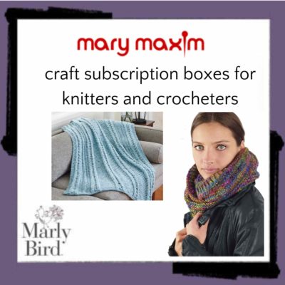 Craft Subscription Box Options from Mary Maxim