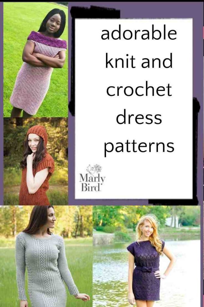 crochet and knit dress patterns
