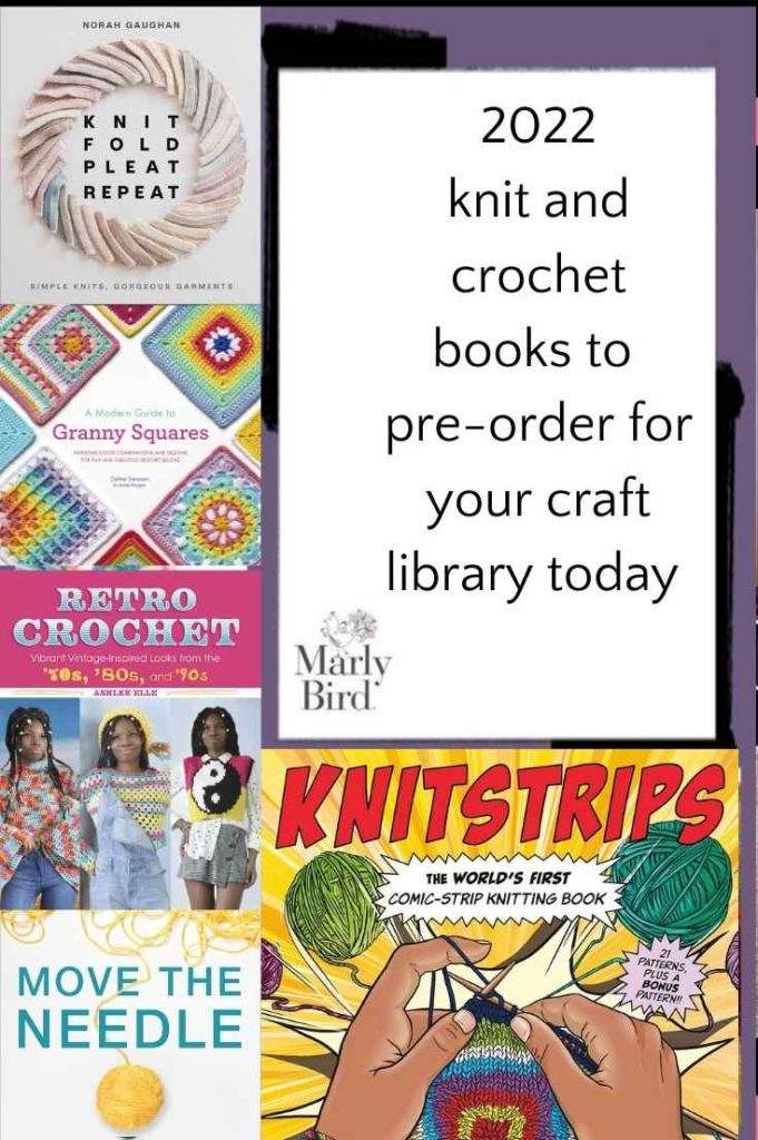 Variety of different patterns-modern to vintage 15 Crochet and Knitting Books
