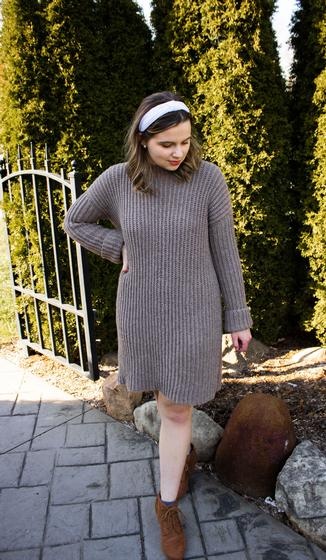 ribbed crochet sweater dress free pattern
