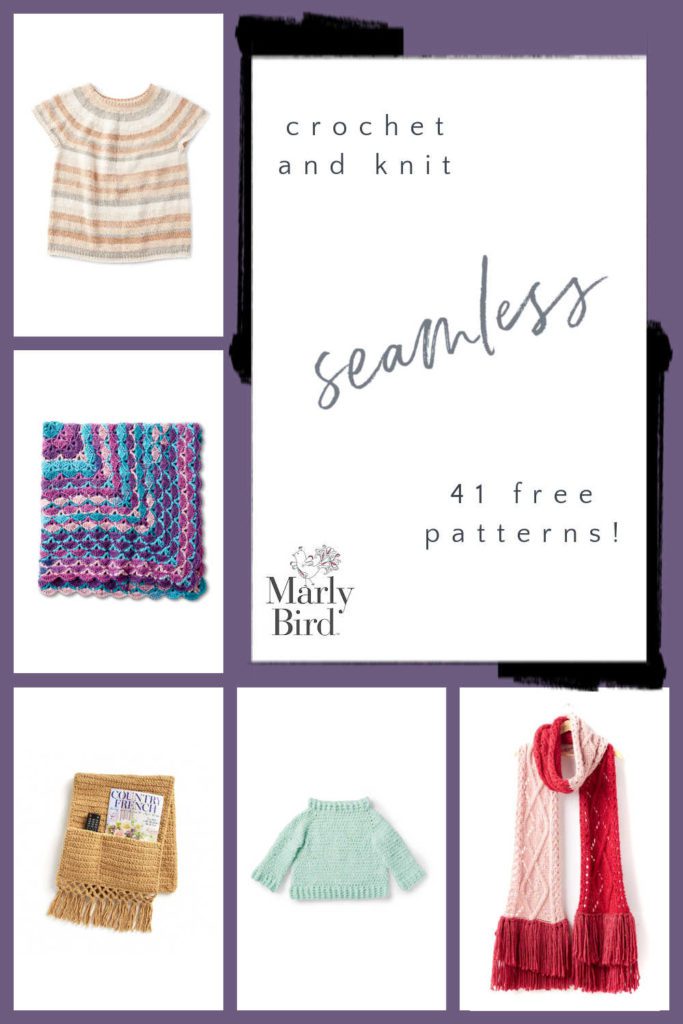 41 Free Seamless Patterns to Crochet and Knit