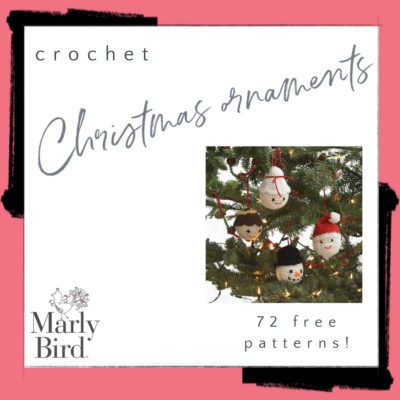 72 Free Crochet Christmas Ornament Patterns