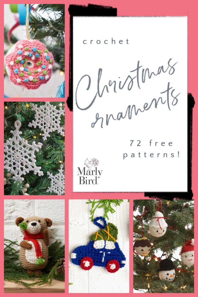 Free crochet Christmas ornament patterns