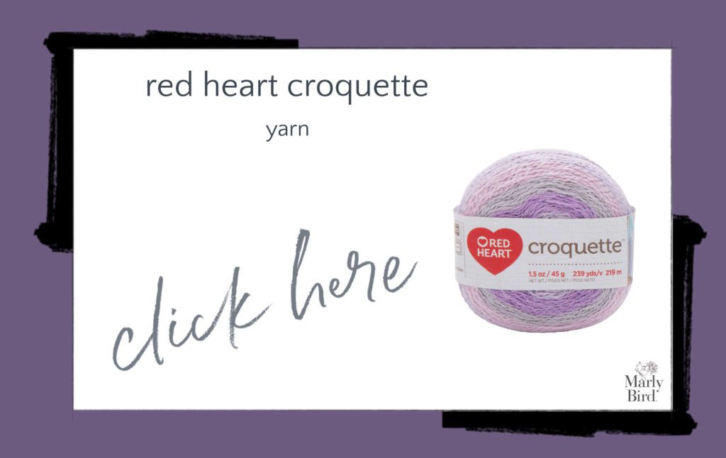 Red Heart Croquette Yarn