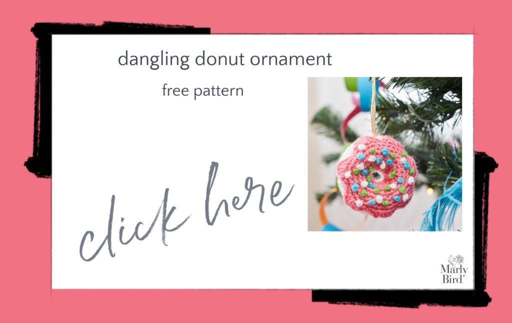 Ornament patterns - dangling donut