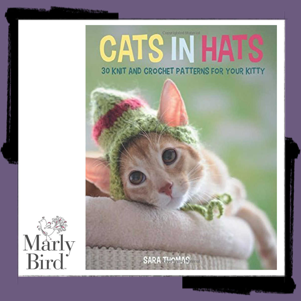 knit and crochet cat hats
