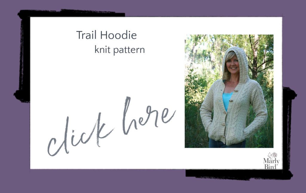 trail hoodie knit pattern