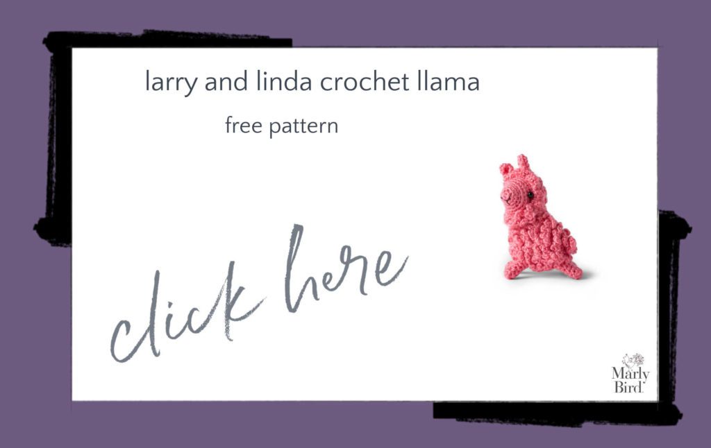 Larry and Linda Crochet Llama free crochet pattern