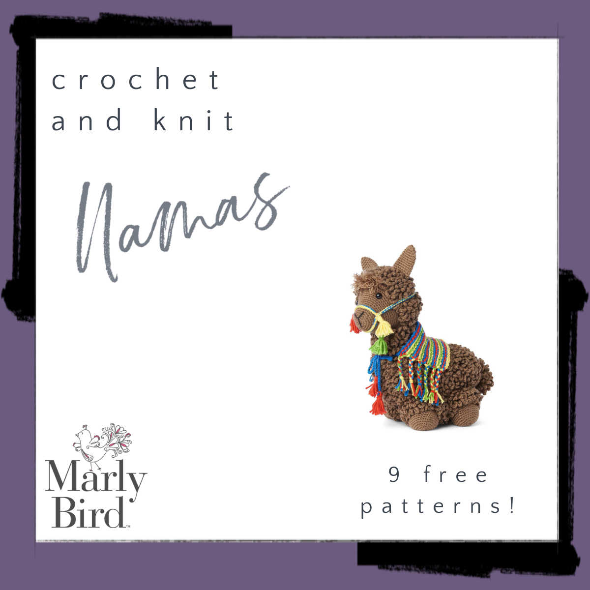 9 Free Llama Patterns to Crochet and Knit