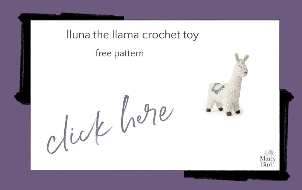 Lluna the Llama free crochet pattern