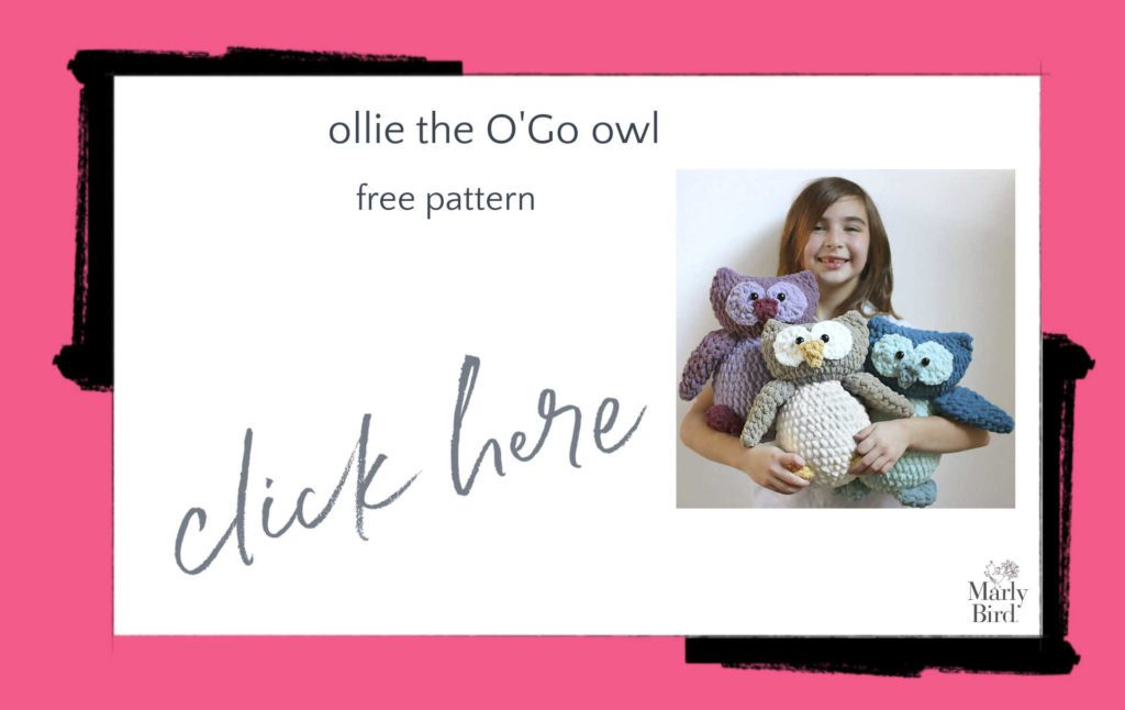 Ollie the O'Go Owl Free Crochet Pattern