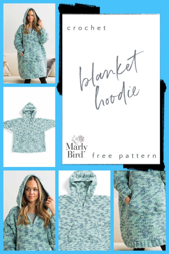 blanket hoodie crochet pattern