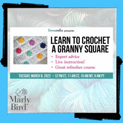 Upcoming Marly Bird Online Crochet Class with FaveCrafts