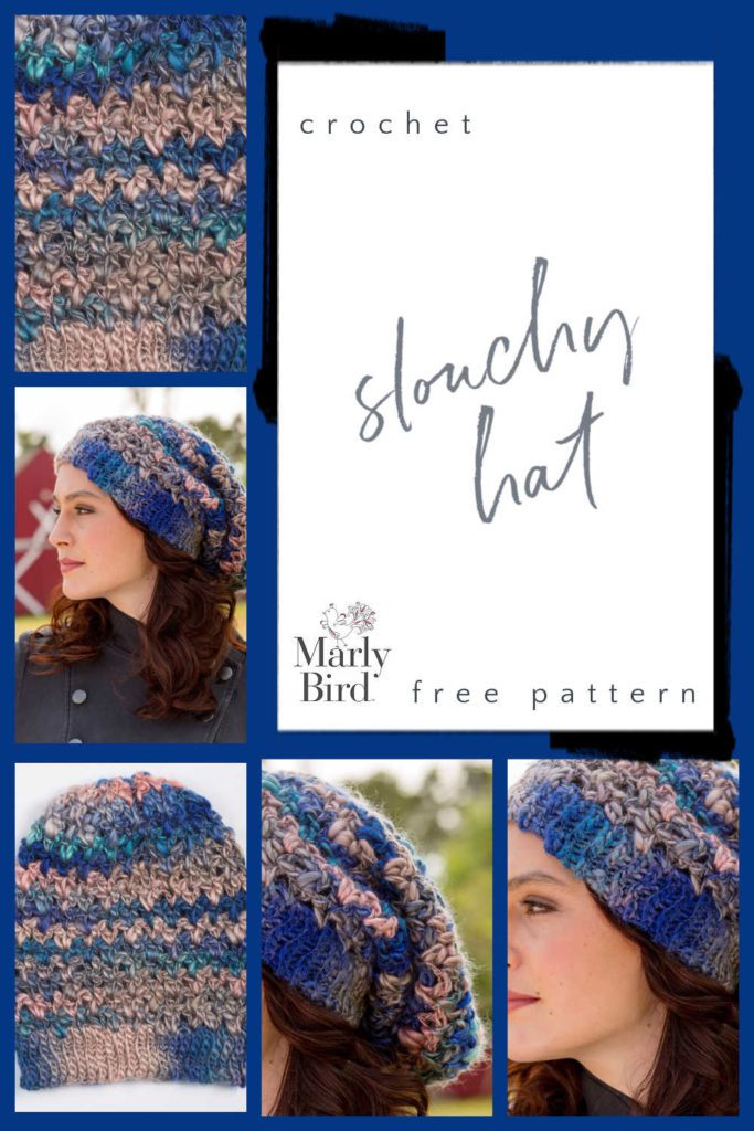 Crochet Slouchy Hat Free Pattern