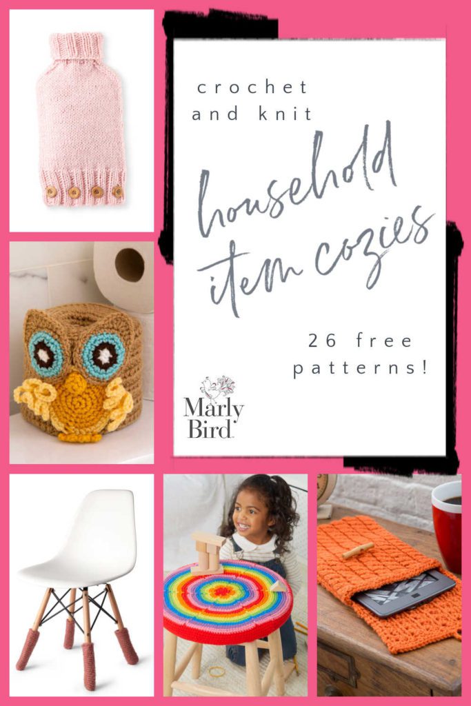 26 Cozies for Around Your House | Free Crochet and Knit Patterns