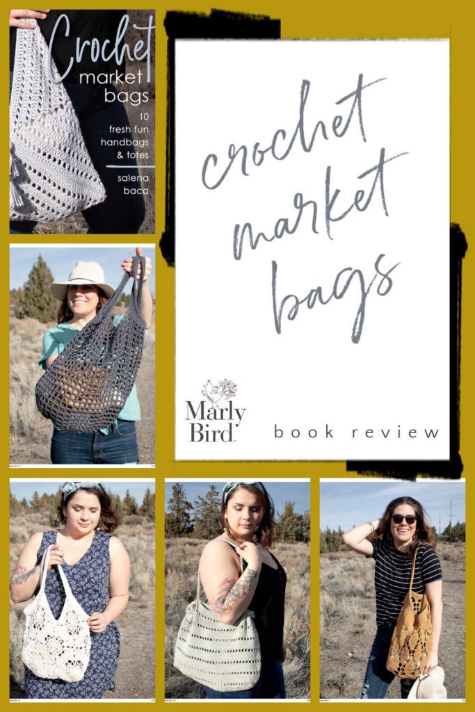 crochet market bags book