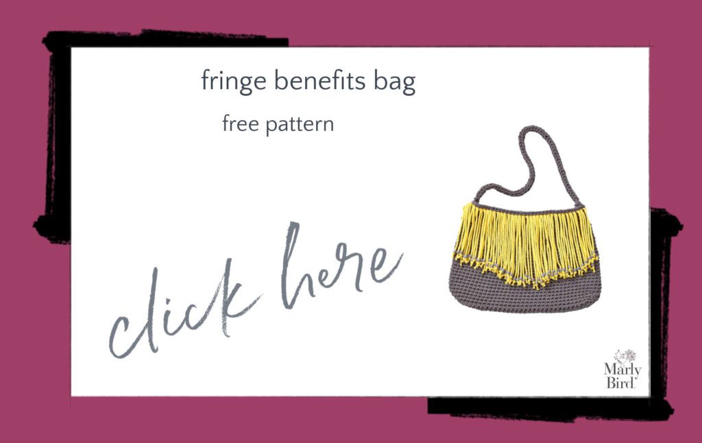 Fringe Benefits Bag Free Crochet Pattern