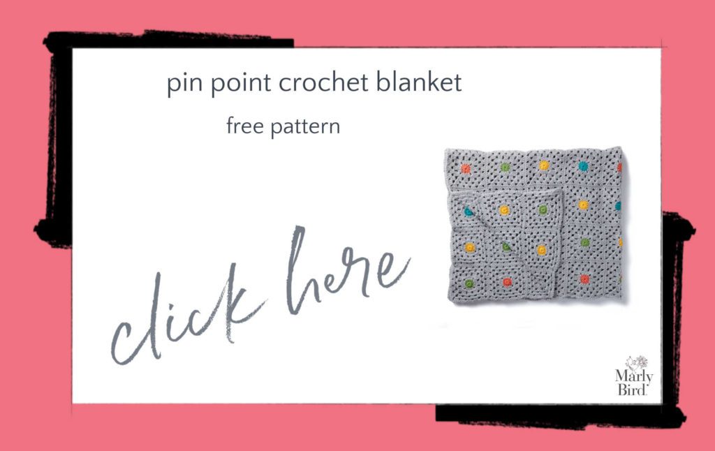 Pin Point Crochet Blanket Free Crochet Pattern