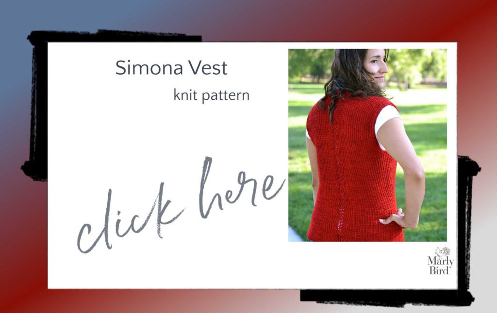 knit vest patterns for spring and summer