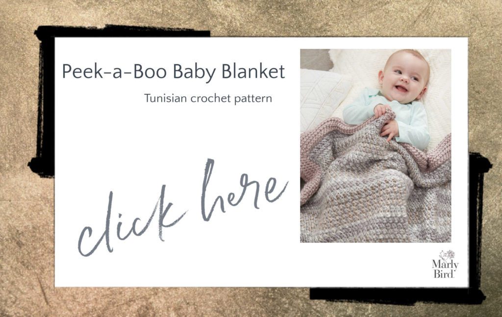 tunisian crochet baby blankets