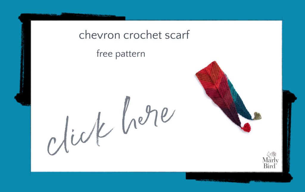 Chevron Crochet Scarf Free Crochet Pattern