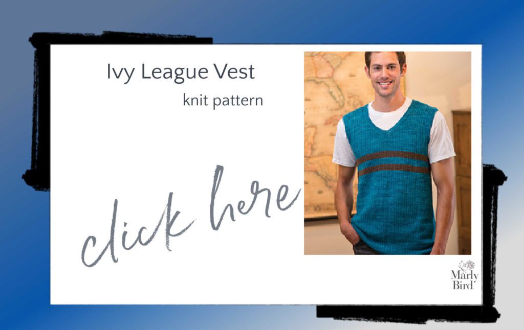 unisex knit vest patterns