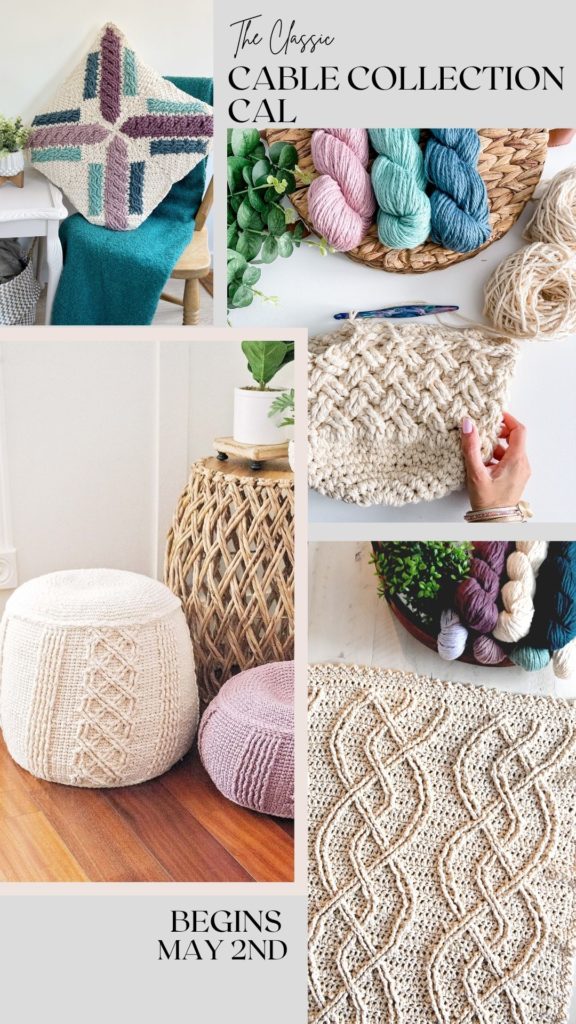 crochet cable CAL