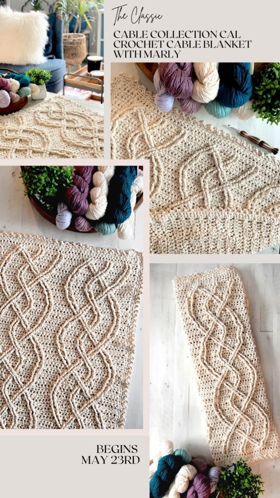 crochet cables blanket pattern