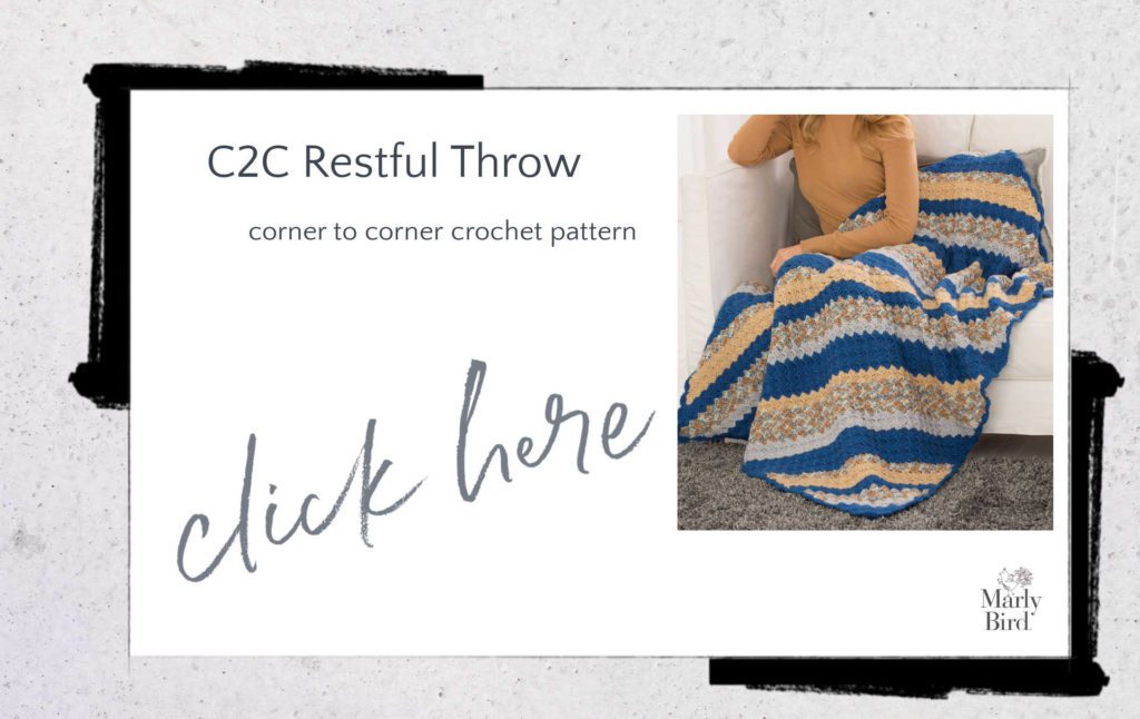 corner to corner crochet throw pattern