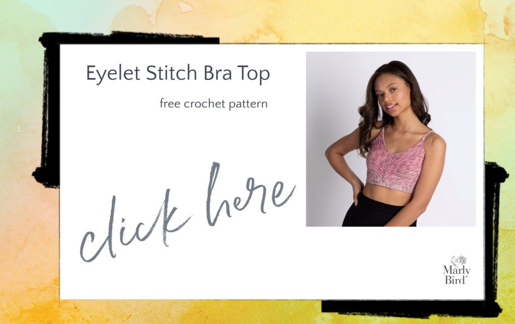 crochet bra top free pattern