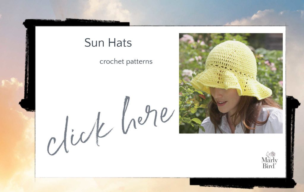 crochet sun hat patterns