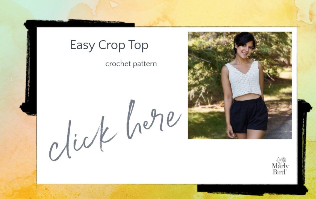 easy crochet crop top pattern