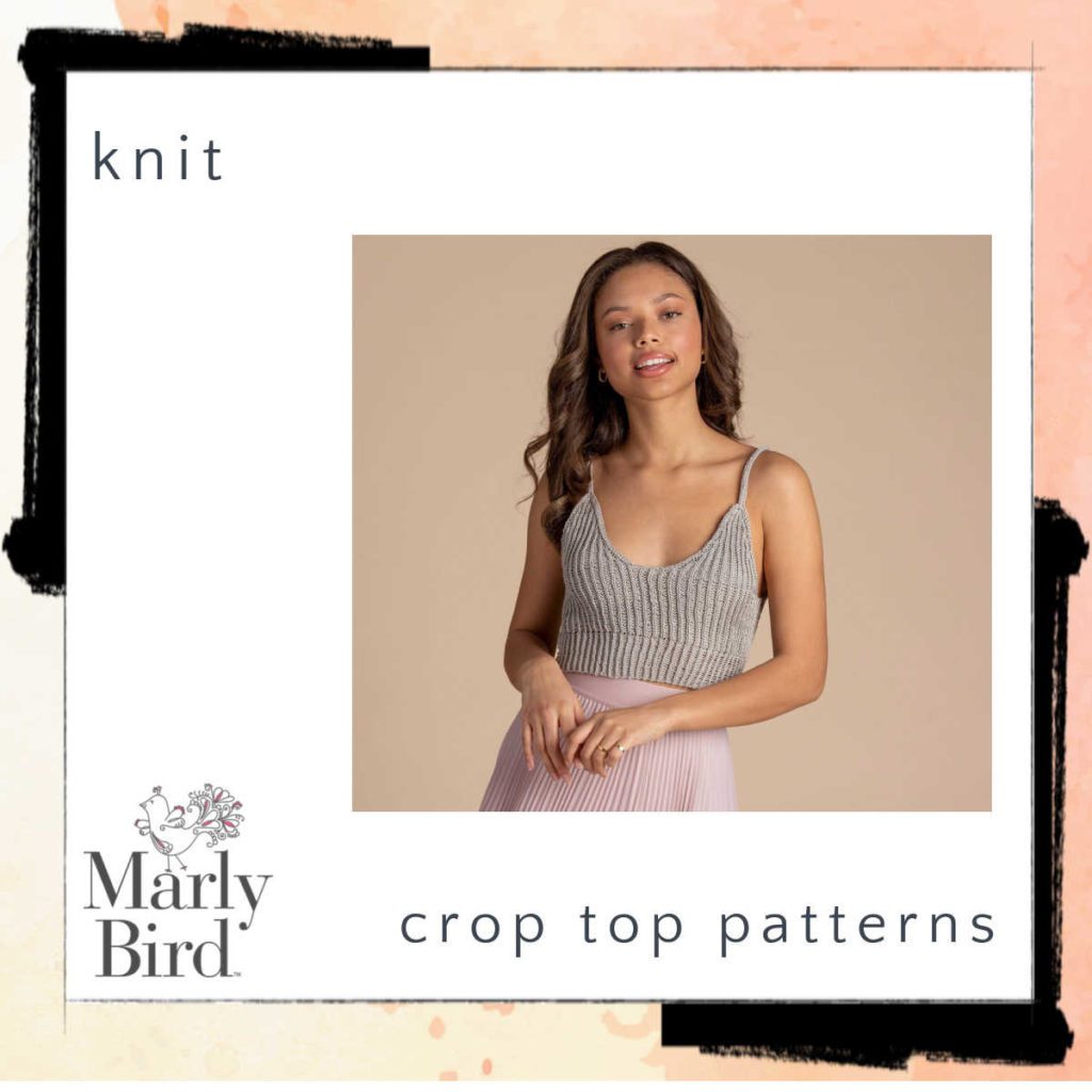 knit crop tops