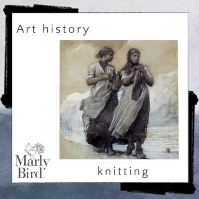 Knitting in Art History