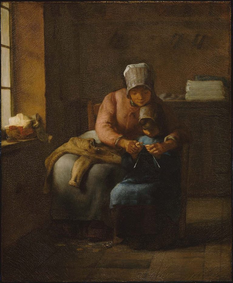 Knitting in Art History | Marly Bird