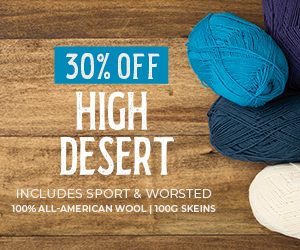 High Desert Sport and Worsted Weight Yarn Sale at WeCrochet